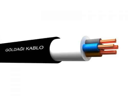 0.6/1 kV XLPE Izoleli Bakır Iletkenli Kablolar