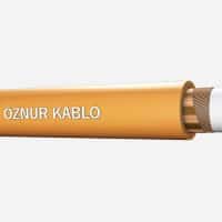0.6/1 kV XLPE İzoleli HFFR Halojensiz Aleve Dayanıklı Çok Damarlı Konsantrik Bakır İletkenli Enerji Güvenlik Kabloları